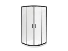 BESCO Čtvrtkruhový sprchový kout MODERN BLACK 190, 90x90 (MPB-90-190-C) BESCO Čtvrtkruhový sprchový kout MODERN BLACK 190, 90x90 (MPB-90-190-C)