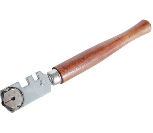 EXTOL CRAFT řezač skla s karbidovými kolečky, 6ks řezacích koleček (105153)
