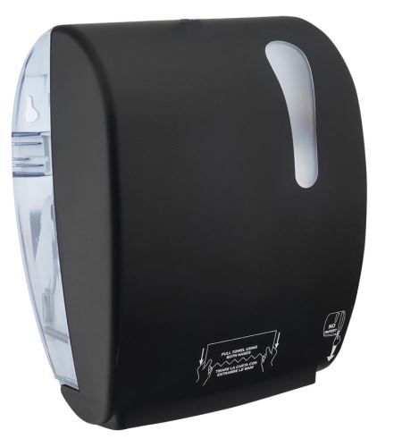 MARPLAST COLORED automatický zásobník na papírové ručníky, 32x40,5x22,4cm, ABS, černá mat (A78050NE)