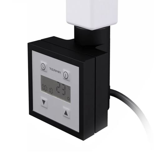 THERMAL TREND Topná tyč 1000W s termostatem KTX3, kroucený kabel, černá