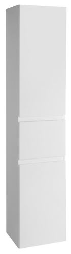 AQUALINE ALTAIR vysoká skříňka s košem 40x184x31cm, levá, bílá (AI185L)