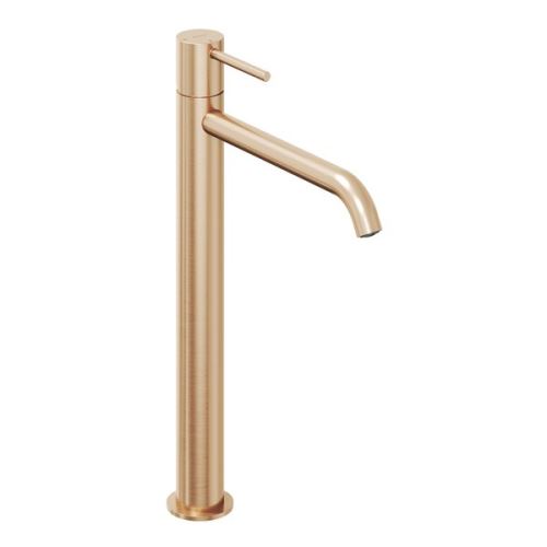 RAVAK Umyvadlová stojánková baterie Espirit ES 015.60RGB, vysoká, Rose Gold Brushed (X070348)