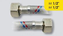 nerezová flexi hadička M 1/2" x M 1/2", 200 cm