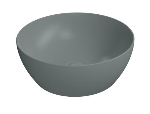 GSI PURA umyvadlo na desku průměr 42 cm, agave mat