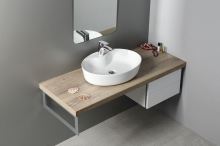 Sapho MARIANA keramické umyvadlo 58x14,5x41,5 cm, na desku (2)