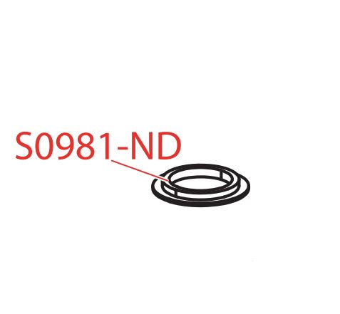 ALCADRAIN Těsnění zátky dřezového sifonu DN115 (S0981-ND)