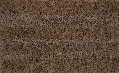 Aqualine DELHI koupelnová předložka, 50x80 cm, 100% bavlna, oboustranná, hnědá