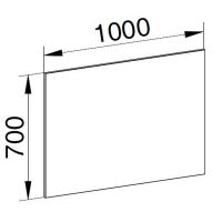 Mereo Zrcadlo 1000x700x20 mm (CN694) (1)