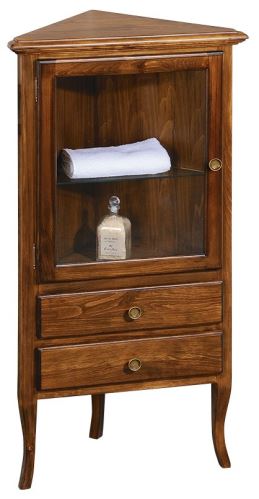 Sapho RETRO skříňka rohová 60x120x47cm, buk, levá