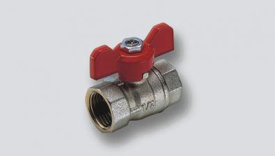 TIEMME 3/8" kulový kohout SCIROCCO, MM motýl (TM2320R2803)