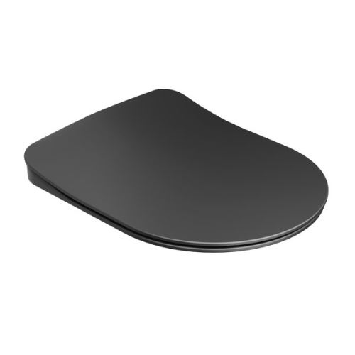 RAVAK WC sedátko Uni Chrome Flat černé (X01795)