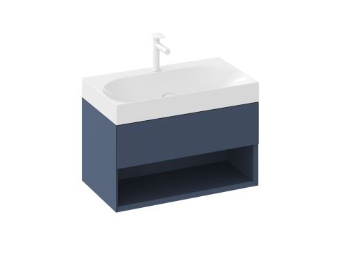 RAVAK SD Lite 80 skříňka pod umyvadlo Deepsea Blue (X000001863)