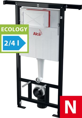 ALCADRAIN Předstěnový instalační systém ECOLOGY pro suchou instalaci - především při rekonstrukci bytových jader (AM102/1120E Jádromodul)