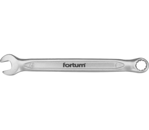 FORTUM Klíč očkoplochý, 6mm