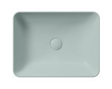 GSI SAND umyvadlo na desku 50x38 cm, ghiaccio mat (1)