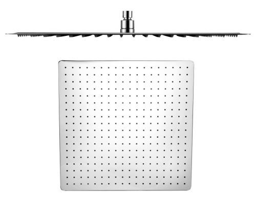Sapho SLIM hlavová sprcha, čtverec 500x500mm, leštěný nerez