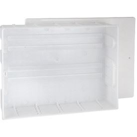 GIACOMINI R595-1 Plastová skříň pro modulové rozdělovače, 670x300x90 mm (R595CY002)