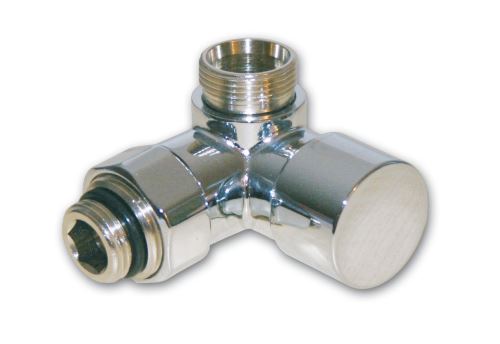 IVAR regulační šroubení rohové 1/2" - IVAR.DV 028 LEVÝ - INOX (530013INOX)