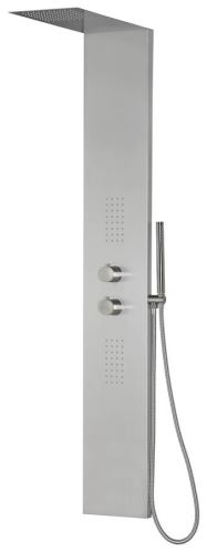 SAPHO GRACE sprchový panel 220x1450mm, nerez mat (WN326)