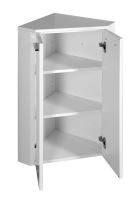 AQUALINE ZOJA/KERAMIA FRESH skříňka rohová 35x78x35cm, bílá (50321) (3)