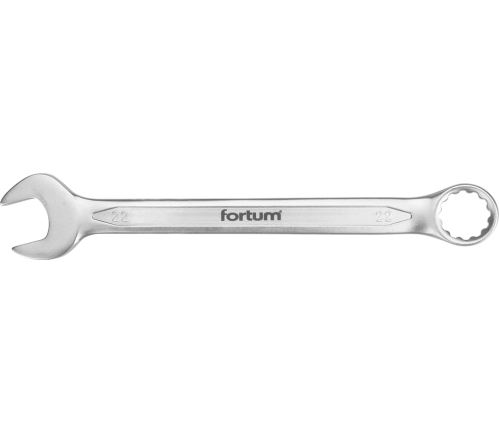 FORTUM Klíč očkoplochý, 22mm
