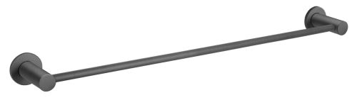 FERRO Držák ručníků SMILE 600 mm, gun metal (ASM09GM)