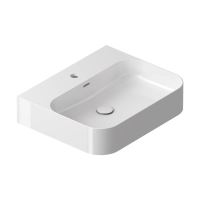 RAVAK Umyvadlo Ceramic 550 R Slim Wall keramické bílé (XJX01155006) (1)