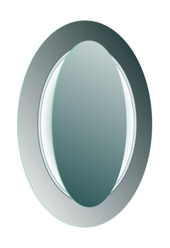 Sapho MONA zrcadlo s LED osvětlením 700x1000mm, bílá