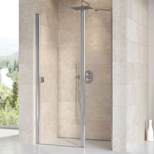 RAVAK Sprchové dveře CHROME CSD2 100 bright alu+Transparent (0QVACC00Z1)