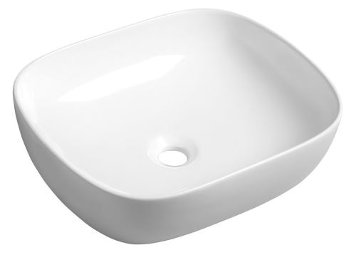 Sapho LIRO keramické umyvadlo 48,5x14,5x39,5 cm, na desku