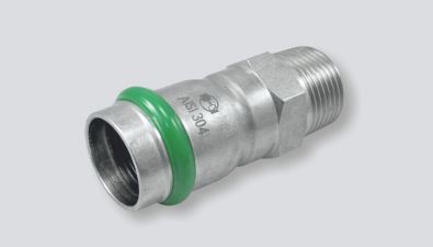 H-LINE INOXPRESS 304 Vsuvka přechodová 22x1/2" s vnějším závitem (H-LINE.XF243.2215)