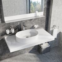 RAVAK umyvadlo Ceramic 550 O Slim keramické white (XJX01155001) (4)
