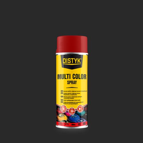 DISTYK Multi color spray 400ml RAL3000 Ohnivě červená (TP03000DEU)