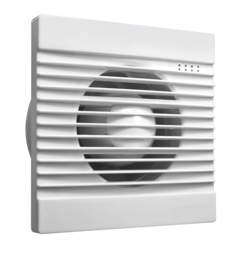 AQUALINE Koupelnový ventilátor, 230V/50Hz, 100mm, bílá (FBS300)