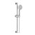 Mereo Sprchová souprava, třípolohová sprcha, šedostříbrná hadice, stavit. držák, plast/chrom (CB900W)