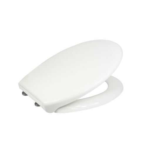 Mereo Samozavírací WC sedátko, duroplast, bílé, s odnímatelnými panty CLICK (CSS112S)