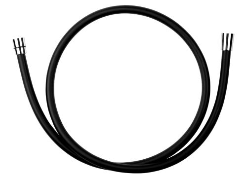 NOVASERVIS Sprchová hadice plastová, 150 cm černá (BLACK/150,5)