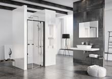 RAVAK Sprchové dveře PIVOT PDOP1 90 Bright Alu+Transparent (03G70C00Z1) (7)