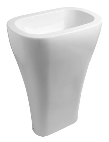 Kerasan AQUATECH keramické umyvadlo volně stojící do prostoru 60x85x40cm