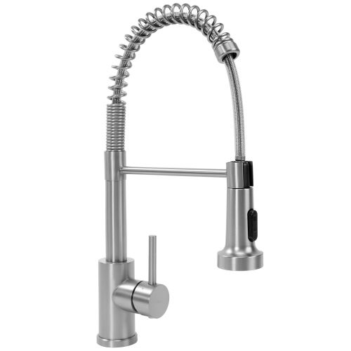 REA Kuchyňská baterie Colin Brush Steel (REA-B0417)