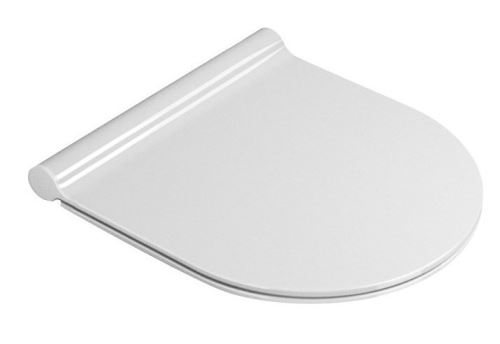 GSI KUBE X, NORM sedátko, SLIM, Soft Close, duroplast, bílá