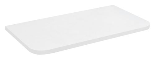 SAPHO ZORBA deska Rockstone 41x22,5cm, bílá mat (LT113-0101)