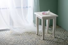 Sapho RETRO stolička 33x45x33cm, starobílá (1)