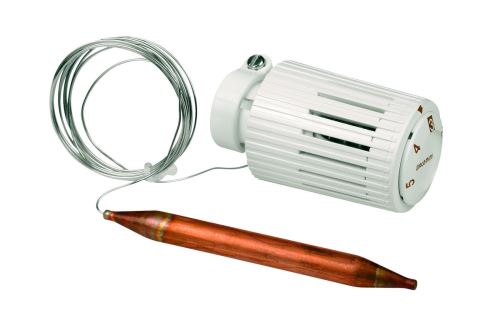 GIACOMINI R462L Termostatická hlavice s kapilárou pro rozdělovače R557, 20°-70°C 20-70°C (R462LX001)