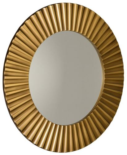 Sapho PRIDE kulaté zrcadlo v rámu, pr.90cm, bronz