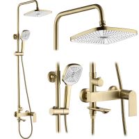 REA Sprchový set STORM, Gold Brush (REA-P9536) (6)