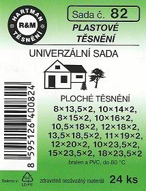 HARTMAN Sada univerzálního plastového těsnění (0082)